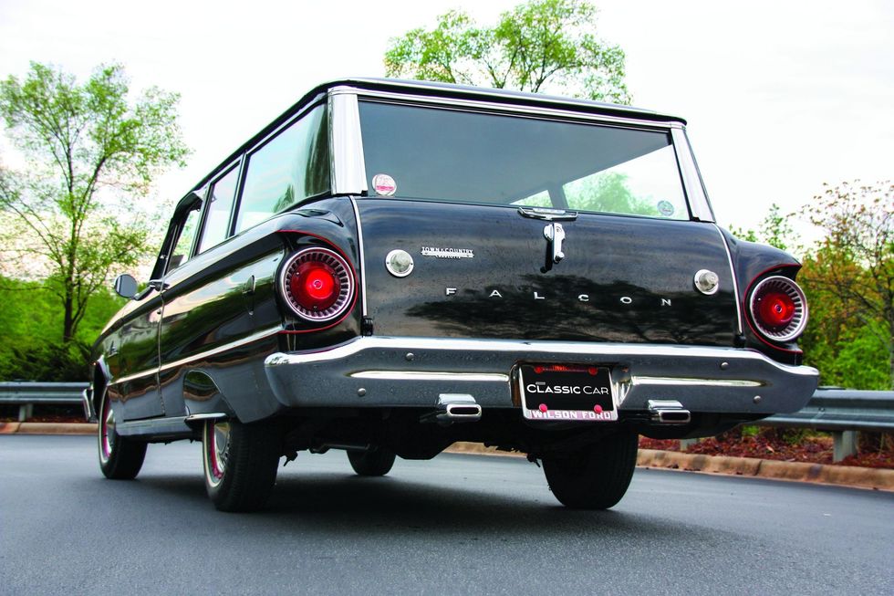 nearly 60 years of life with a muscled-up 1962 ford falcon wagon