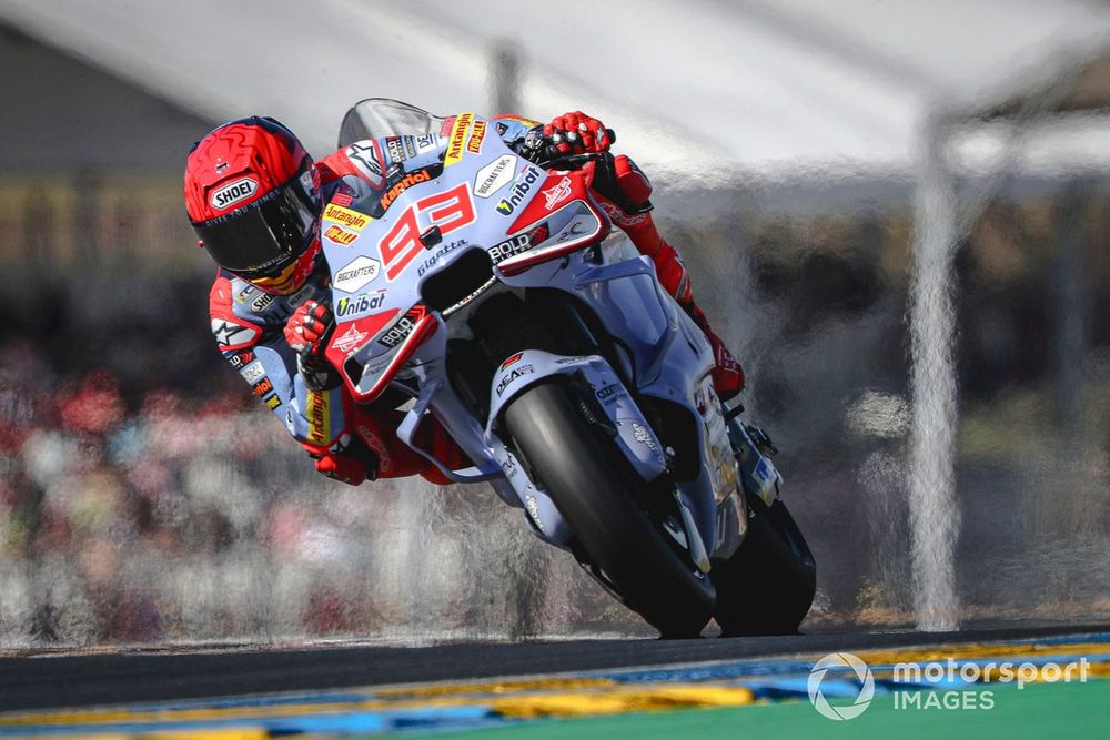 motogp french gp: martin ends friday practice on top, marquez misses q2 cut