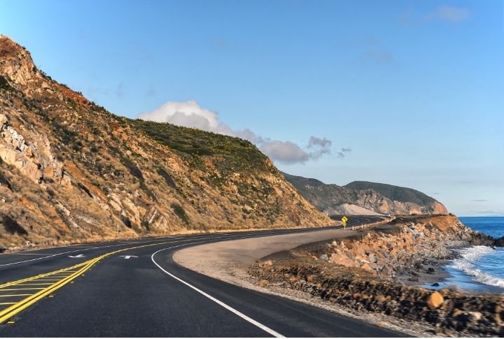 <p>Did you know The Pacific Coast Highway, also known as Highway 1, stretches approximately 656 miles along California’s scenic coastline, from Dana Point in the south to Leggett in the north? Stop along the way to explore quaint shops, sample fresh seafood, and capture stunning ocean views.</p>