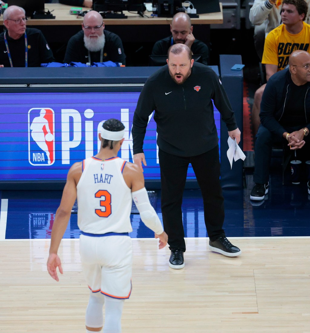 Knicks’ Josh Hart Finally Got A Rest Against The Pacers In Game 3