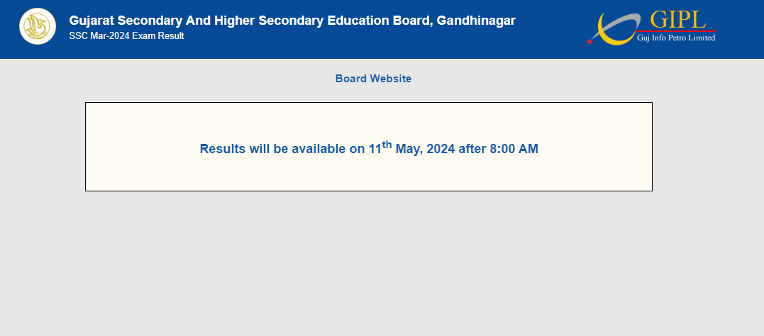 gseb 10th result 2024 live: gujarat board ssc, sanskrit prathama results releasing today @ gseb.org, direct link here