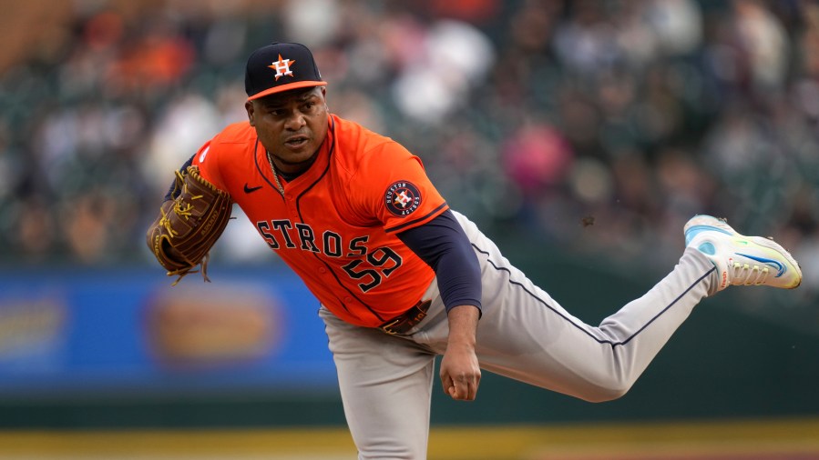 Framber Valdez Pitches 7 Strong Innings And Astros Use A Late 4-run ...