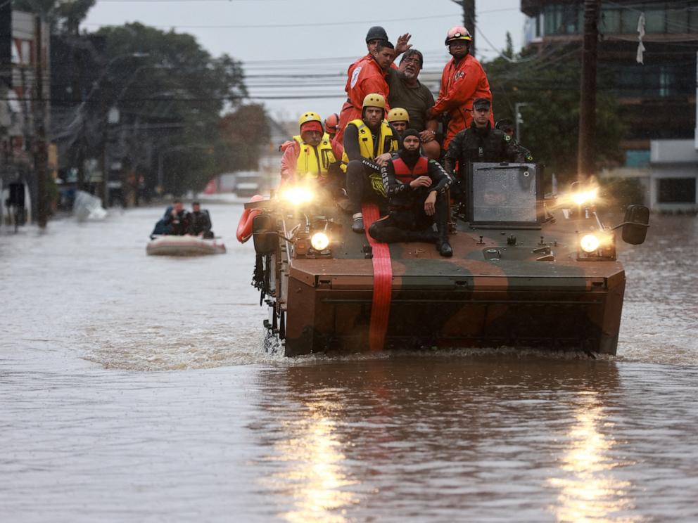 flooding in brazil is set to continue through the weekend