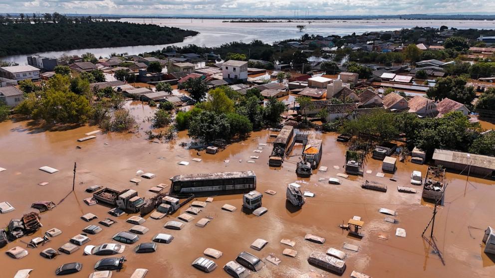 flooding in brazil is set to continue through the weekend
