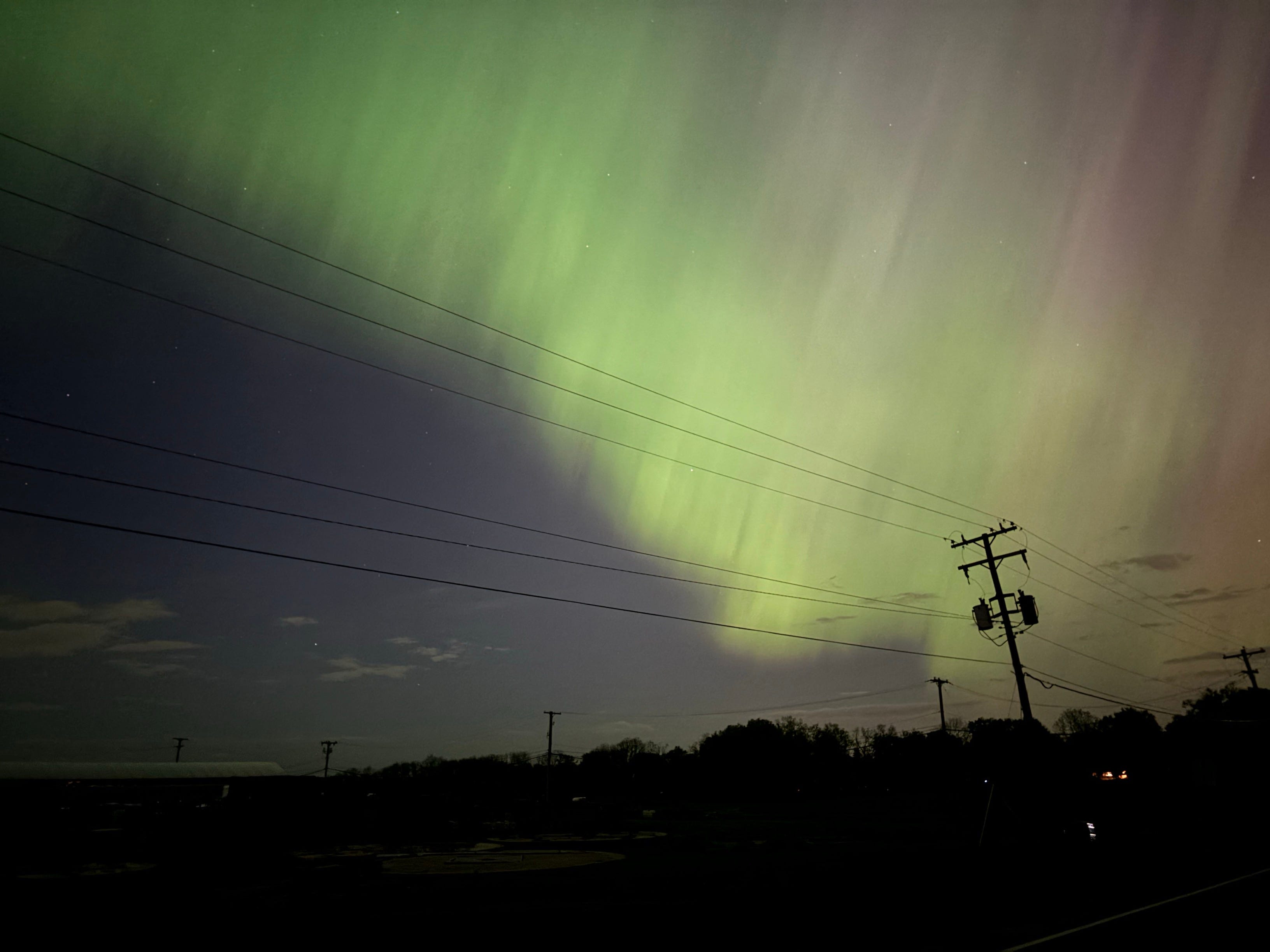 see photos: northern lights on full display across us, europe on friday