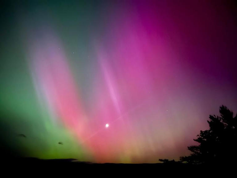 The Northern Lights will be visible in Virginia this weekend
