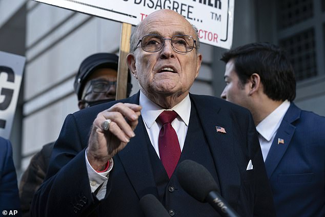 rudy giuliani's radio show is canceled and he is taken off air