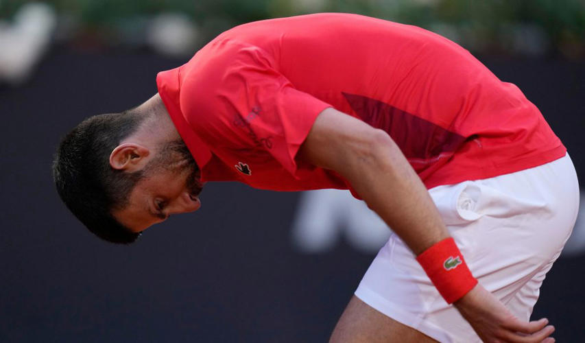 Novak Djokovic releases statement after being struck on the head at Italian Open
