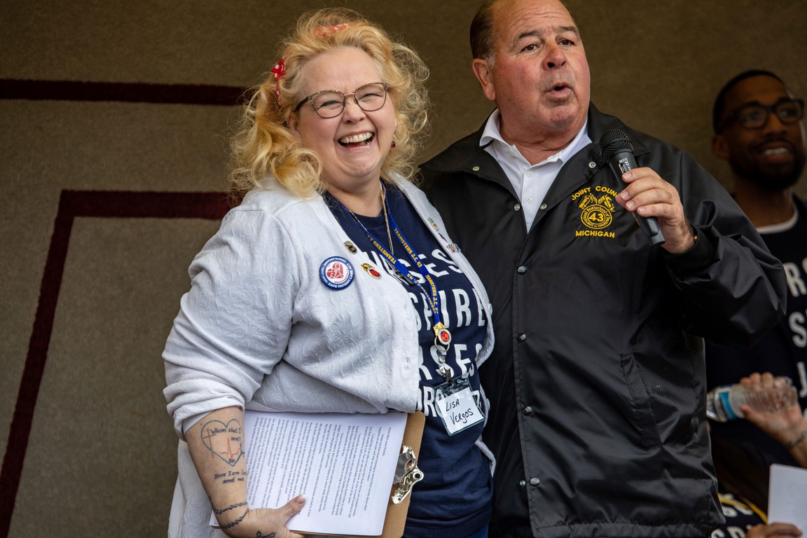 Photos: Michigan Teamsters rally for registered nurses