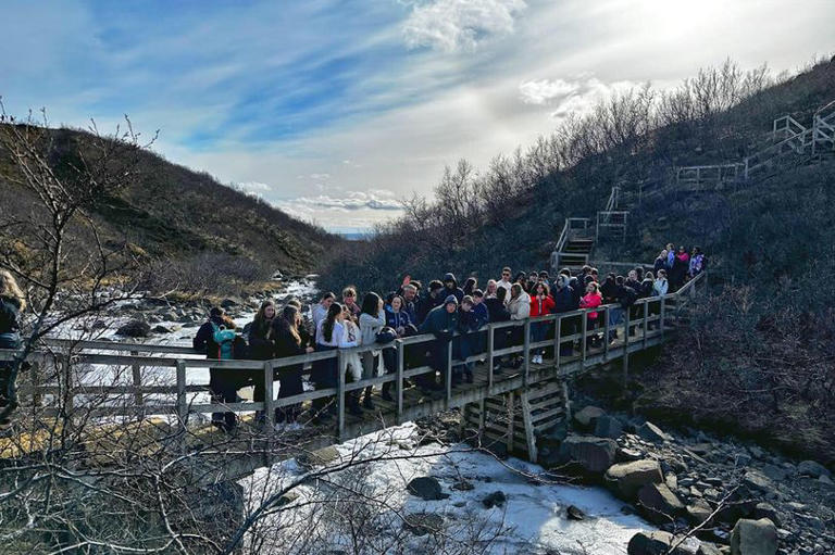 Students on Iceland school trip see learning come to life before they ...