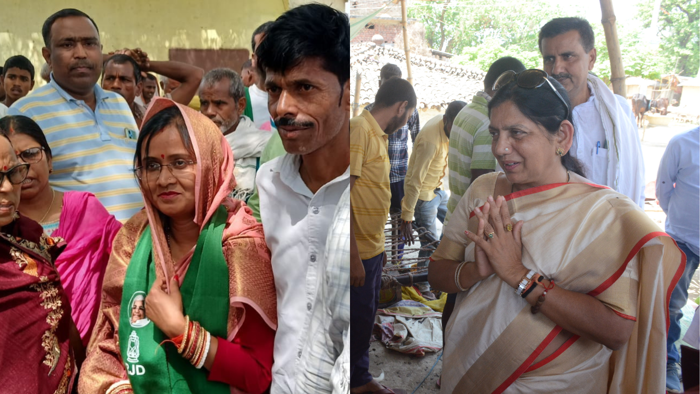 bihar poll special: dons' wives in fray promise 'peace and prosperity' to voters