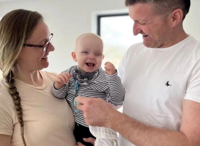 Parents thought baby had 'lazy eye' - but it was rare cancer