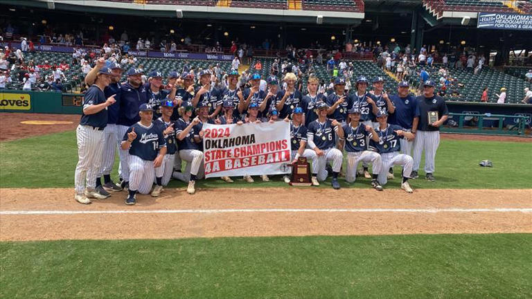 Marlow Outlaws win state Baseball title, bring back trophy, joy to hometown