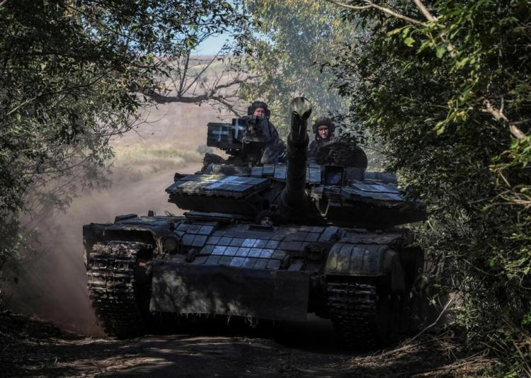 Un char ukrainien dans le Donbass, en septembre 2023. Photo d’illustration.