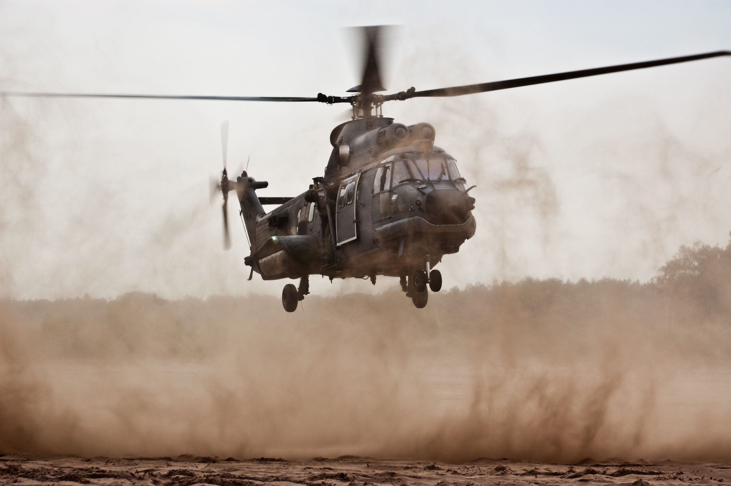 <p>When troops use smoke to signal a helicopter’s arrival, it’s referred to as “Pop smoke.” In military vernacular, this term means to leave quickly or in a hurry.</p>