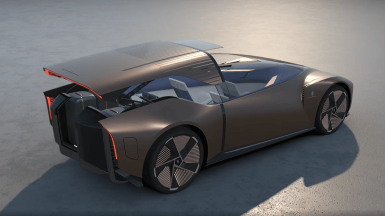 Step Inside the Teorema, Pininfarina's Futuristic Concept Car