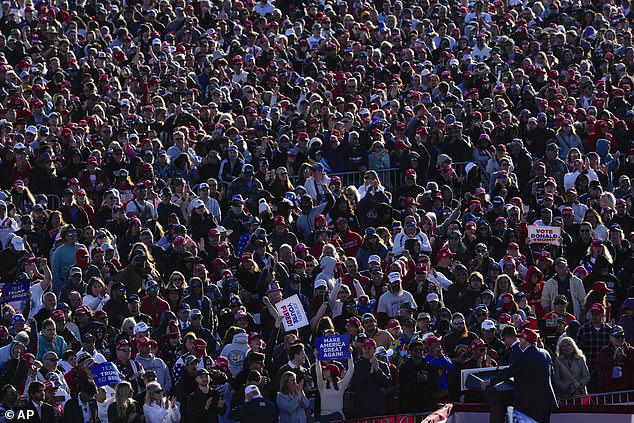 Trump takes over Jersey Shore town for 80K rally