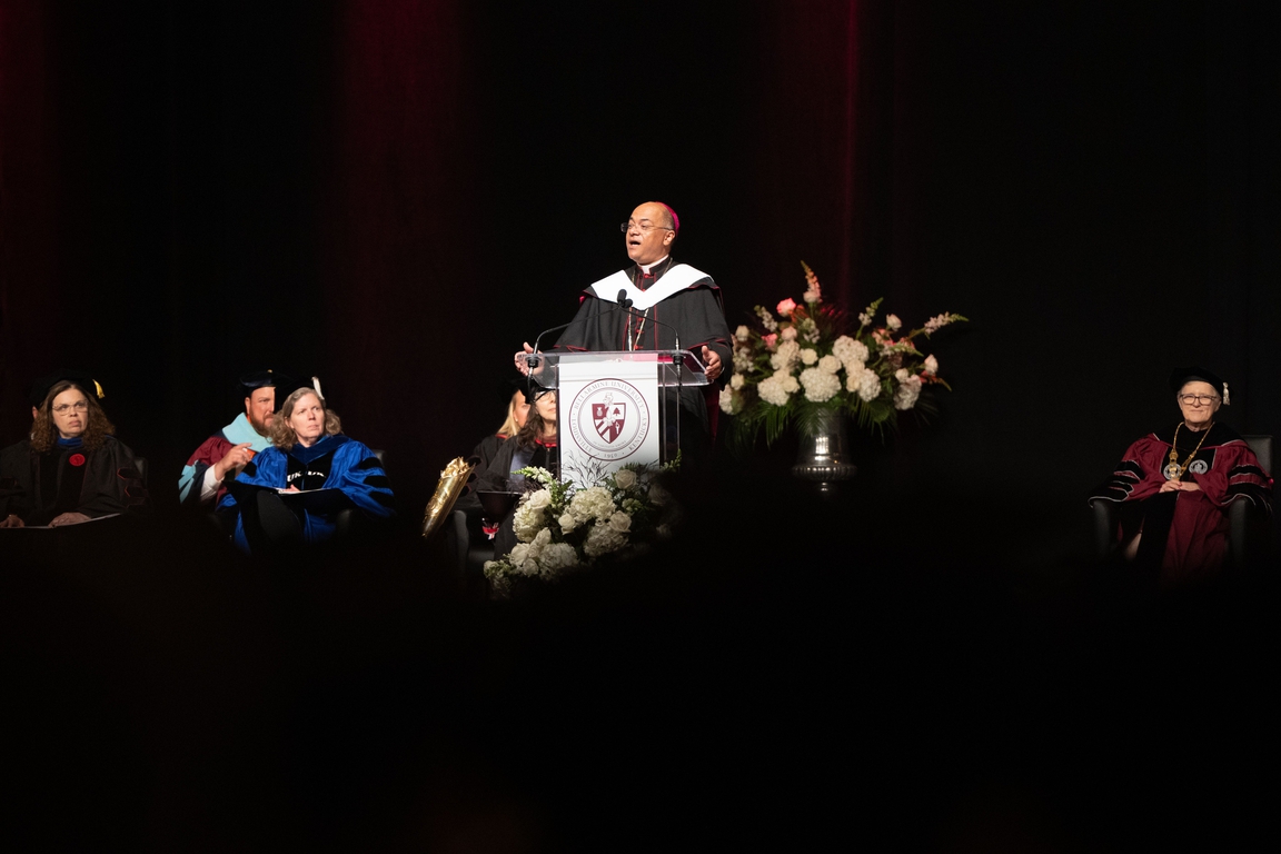 The Knights go Marching Bellarmine University Spring commencement