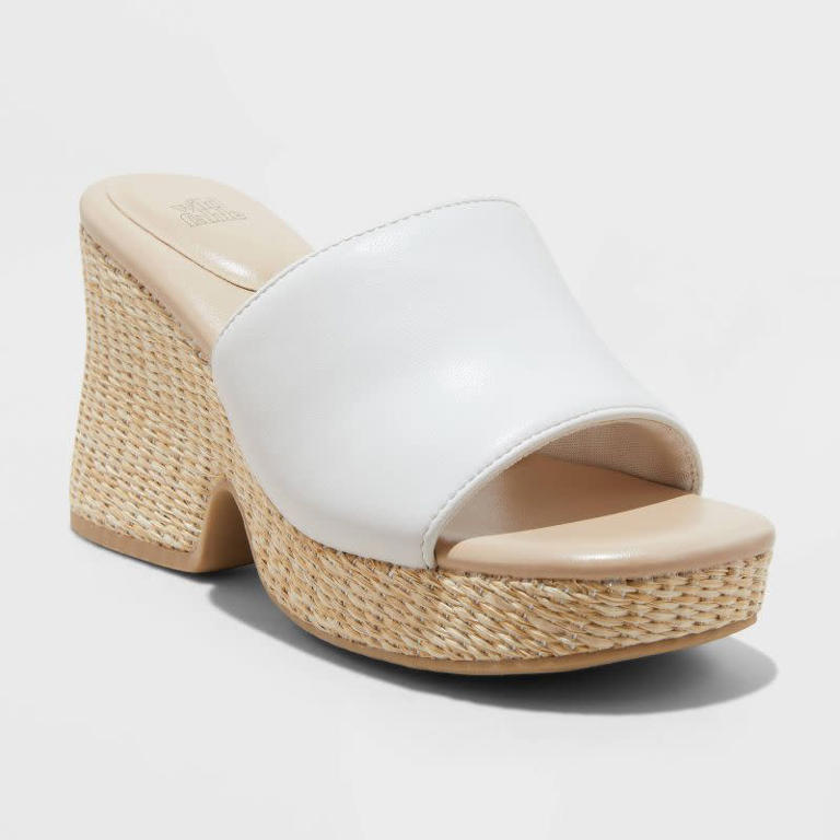 Target's New $40 'Comfortable' Raffia Wedges Are So Similar to a ...