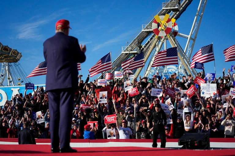 North Dakota Gov Former Presidential Candidate Doug Burgum Front And