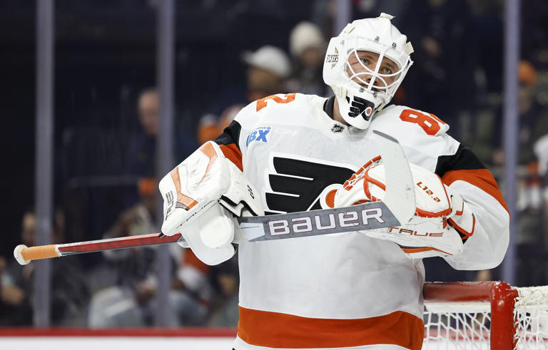 Goaltender Ivan Fedotov has appeared in three games in the 2023-24 season and signed a two-year, $6.5 million contract with the Flyers.