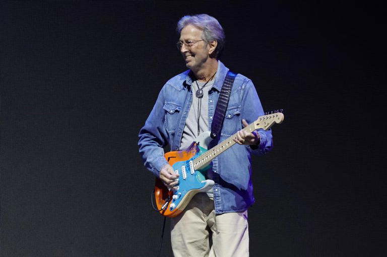 Eric Clapton sent a message to Jürgen Klopp during his gig in Liverpool
