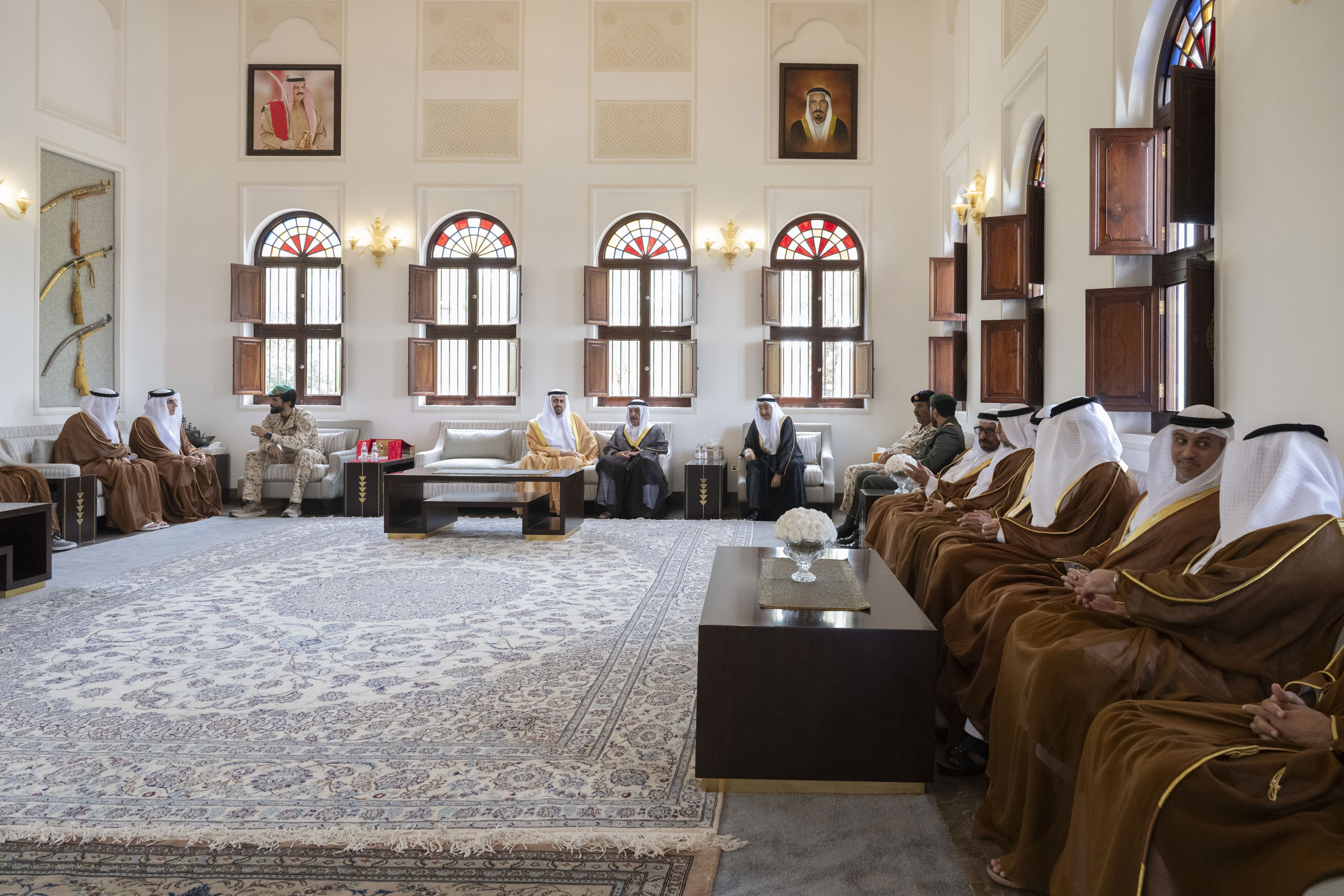 theyab bin mohamed transmet les condoléances du président des EAU suite au décès de cheikh abdullah bin salman