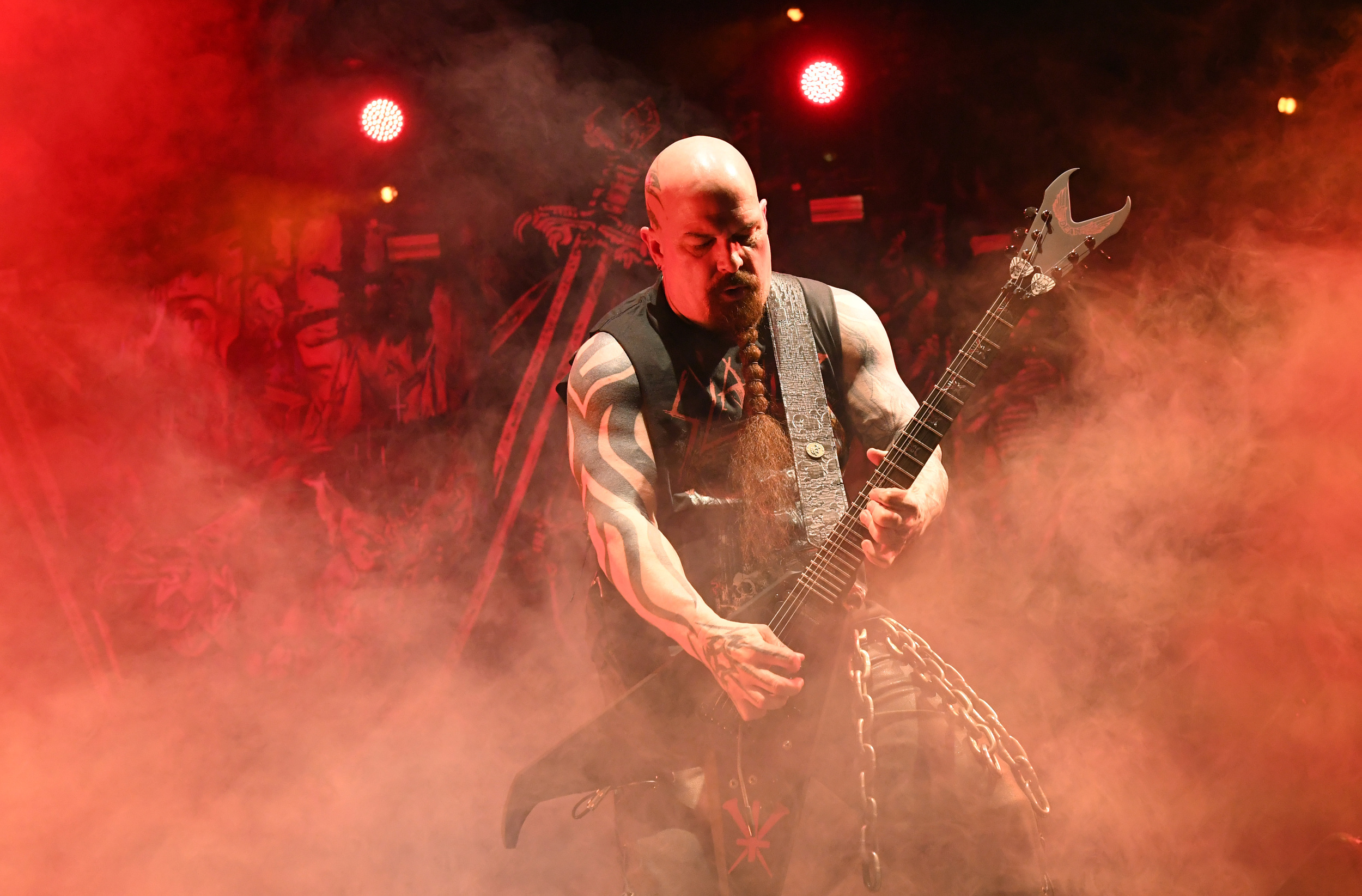 <p>Speaking of Slayer, Kerry King is set to release his debut solo album this year. King has assembled a murderers row of thrash musicians to fill out his lineup, which includes vocalist Mark Osegueda (Death Angel), guitarist Phil Demmel (Vio-Lence, Machine Head), bassist Kyle Sanders (Hellyeah), and Paul Bostaph (Slayer, Testament, Exodus). The lead single, "Idle Hands", sounds like... you guessed it, Slayer. There was an announcement about a Slayer reunion mere days after the debut of "Idle Hands", which the famously outspoken King claims to have no knowledge of. While we're waiting to find out, we'll have this record to cozy up to.</p><p><a href='https://www.msn.com/en-us/community/channel/vid-cj9pqbr0vn9in2b6ddcd8sfgpfq6x6utp44fssrv6mc2gtybw0us'>Follow us on MSN to see more of our exclusive entertainment content.</a></p>