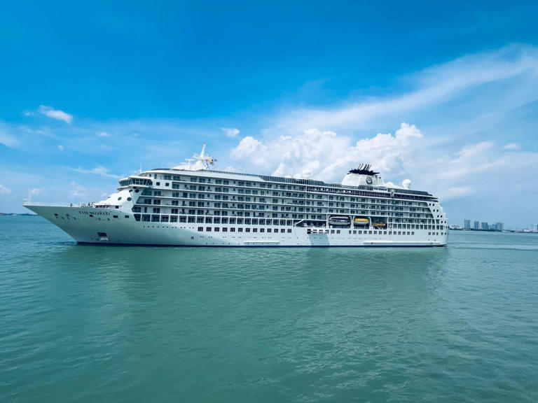World's largest private cruise ship docks in Penang