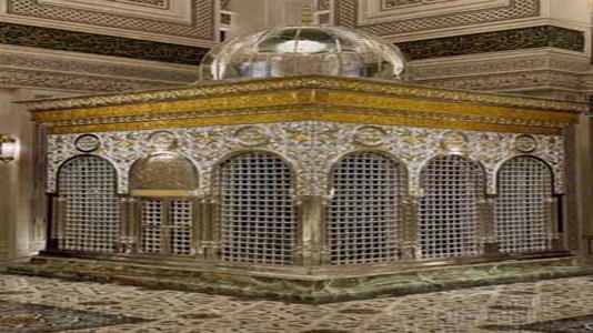 افتتاح السيسي مسجد السيدة زينب بعد تطويره (16)