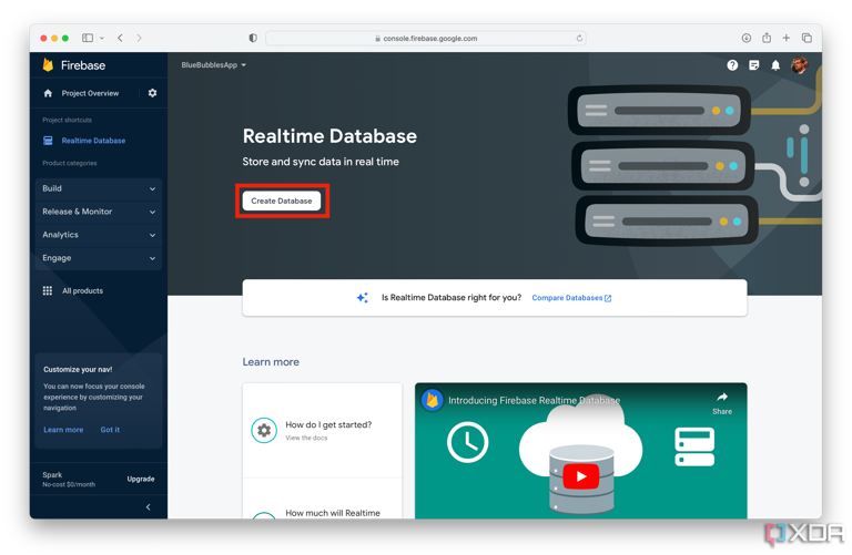 Create-Database-Firebase