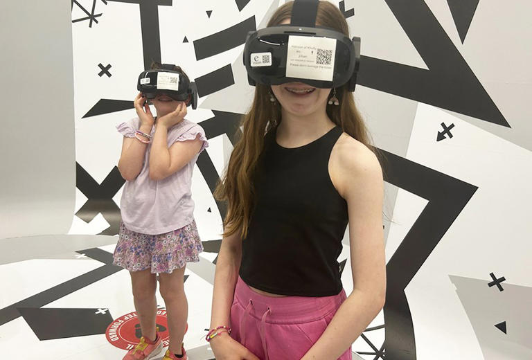 Best New VR Experience in Atlanta: Horizon of Khufu Amazes Kids and Parents