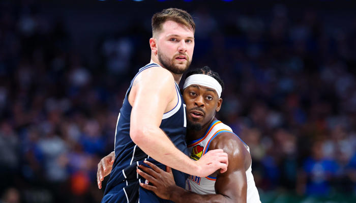 mavericks-thunder has turned into a battle of intentional fouls and whether luka doncic will stay healthy