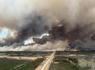 First major wildfire of 2024 strikes in Canada as mass evacuation underway from tiny town of Fort Nelson<br><br>