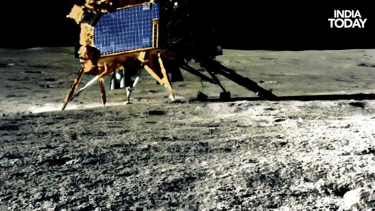 Chandrayaan-4's landing site on the Moon revealed