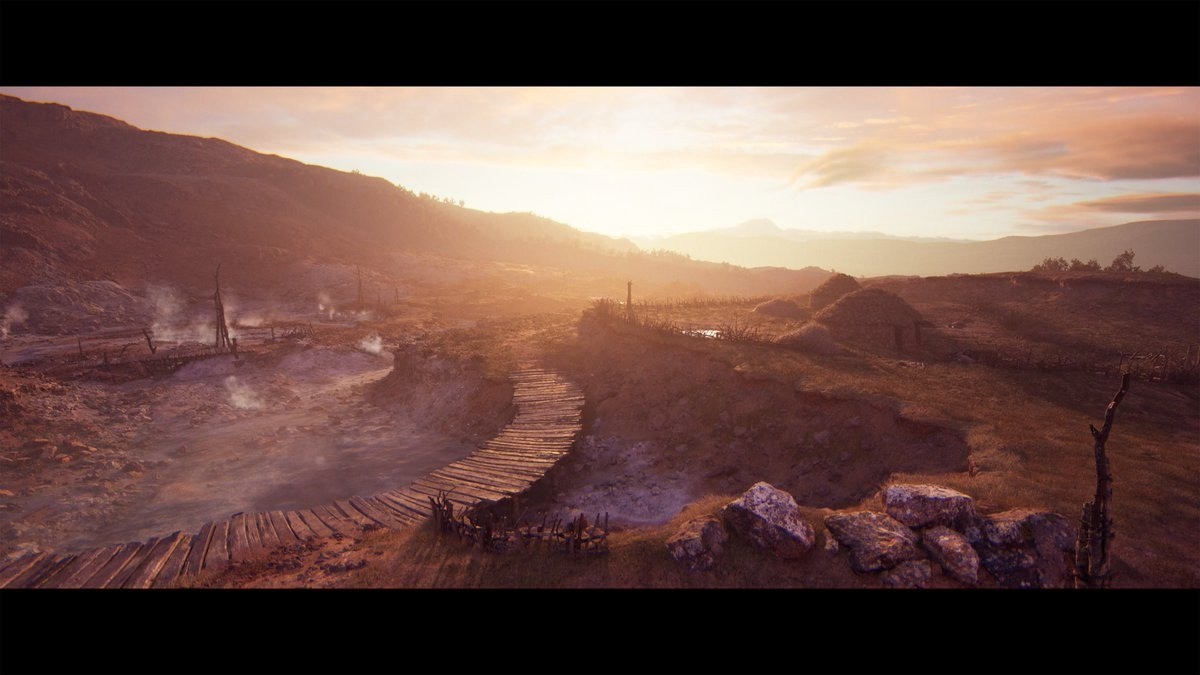 《地狱之刃2》全新截图公布 游戏风景美如画