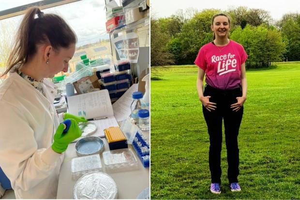 Former The Blue Coat pupil Charlotte Mellor will be running the Race for Life (Image: Cancer Research UK)