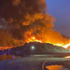 About 600 tonnes of textiles on fire at waste site<br>
