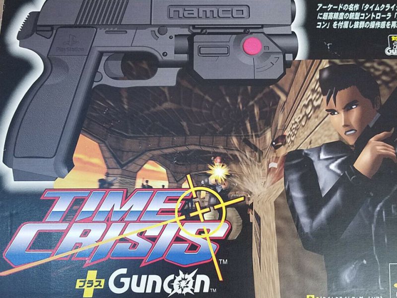 giochi ps1 con pistola light-gun: ve li ricordate? time crisis era epico!