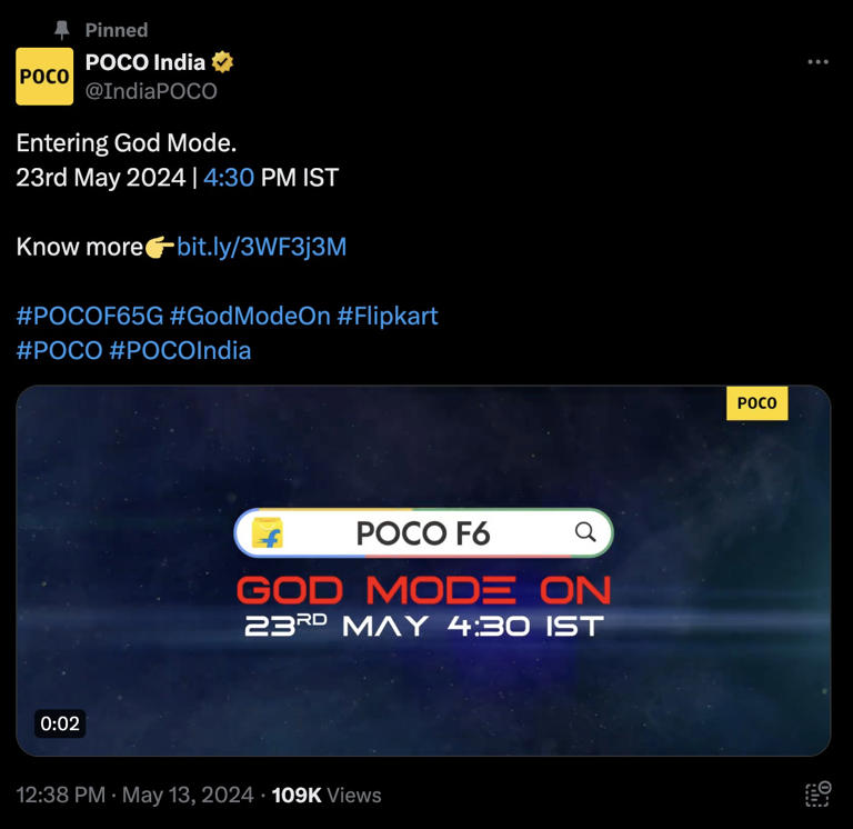 Poco F6 to launch in India on May 23 and we may already know everything about the smartphone