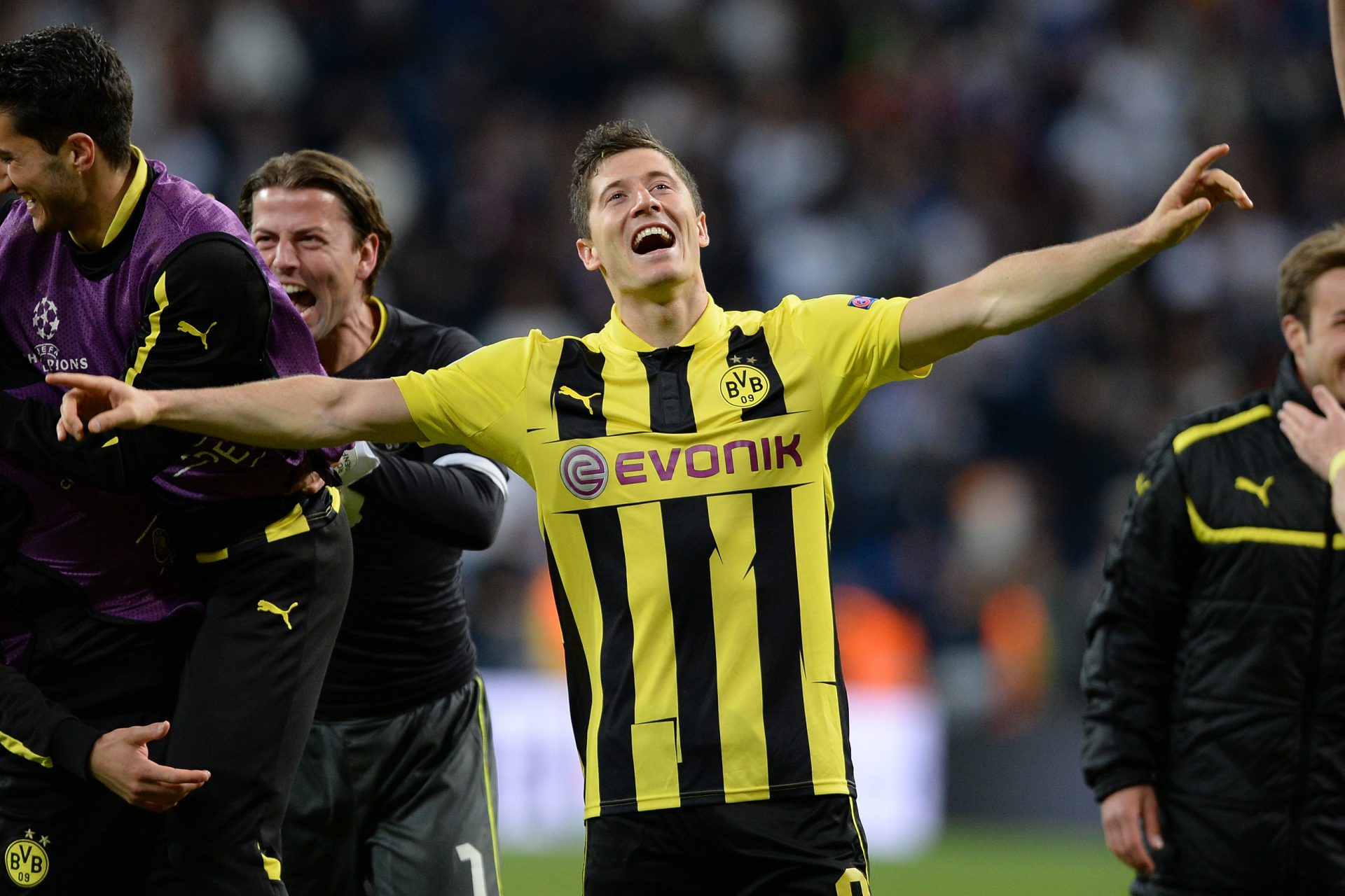 2013 – Dortmund v Real Madrid (4-1) – Robert Lewandowski