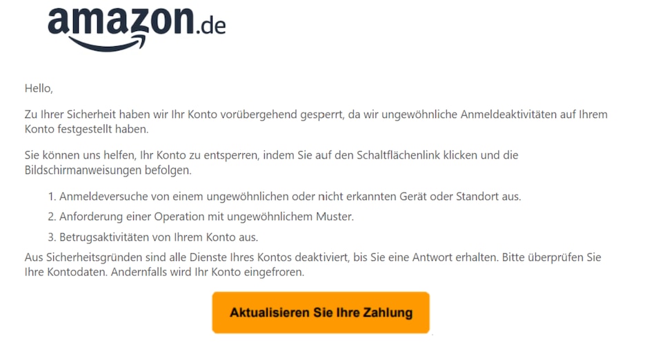 Neue Betrugsmasche: Kriminelle Haben Es Auf Das Geld Von Amazon-Kunden ...