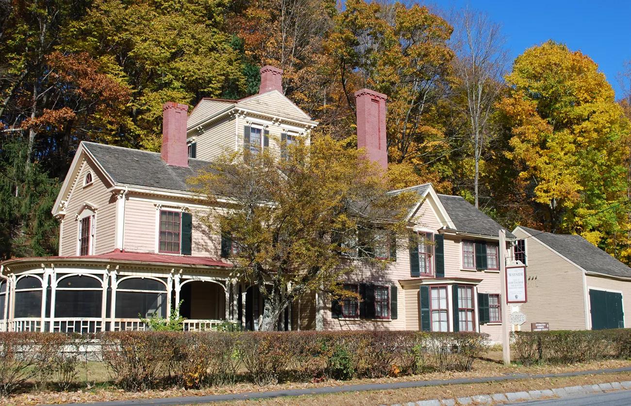 <p>This house was home to a young Louisa May Alcott and later to Nathaniel Hawthorne’s family. These families were quite intertwined, weren’t they?</p><p>The Wayside is next to Orchard House, and the Hawthornes and Alcotts became neighbors. Apparently Nathaniel Hawthorne was not a very sociable neighbor, however.</p><p>The tour of The Wayside is great for the whole family. My kids really enjoyed learning about the house as part of the Underground Railroad.</p><p>Plan on 45 minutes.</p>