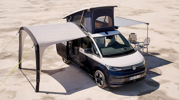 new volkswagen california camper revealed, now with hybrid tech