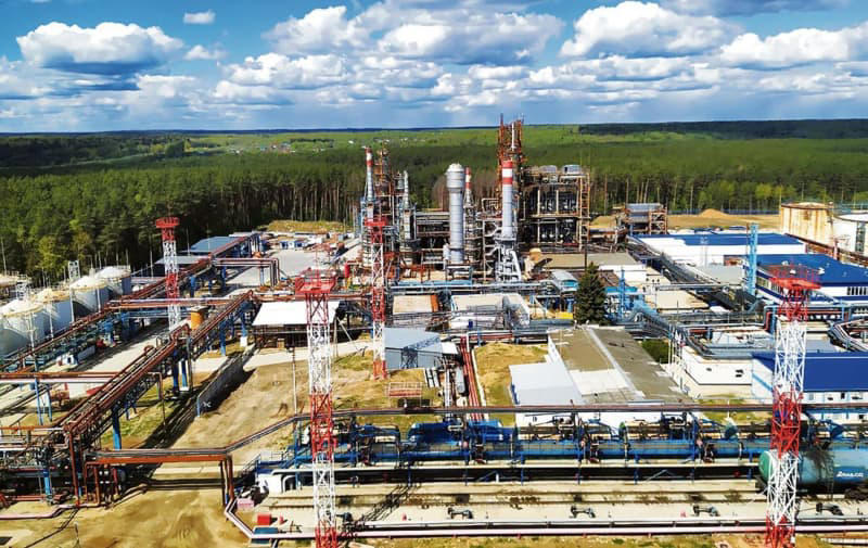 oil leaks after drone attack on refinery in kaluga region of russia