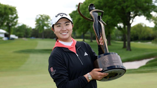 Rose Zhang surges to win at LPGA’s Cognizant Founders Cup, Nelly Korda falls short of setting solo winning-streak record<br><br>