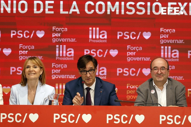 los socialistas intentarán gobernar en cataluña y rechazan investir a puigdemont