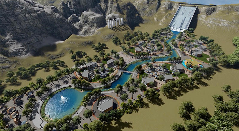 new attraction: the sustainable waterfall in hatta to open soon
