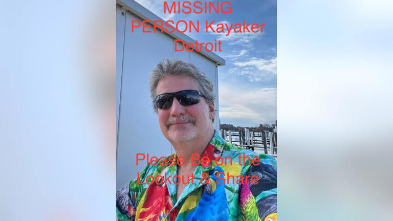 A public Facebook post about missing kayaker James Kuntz.