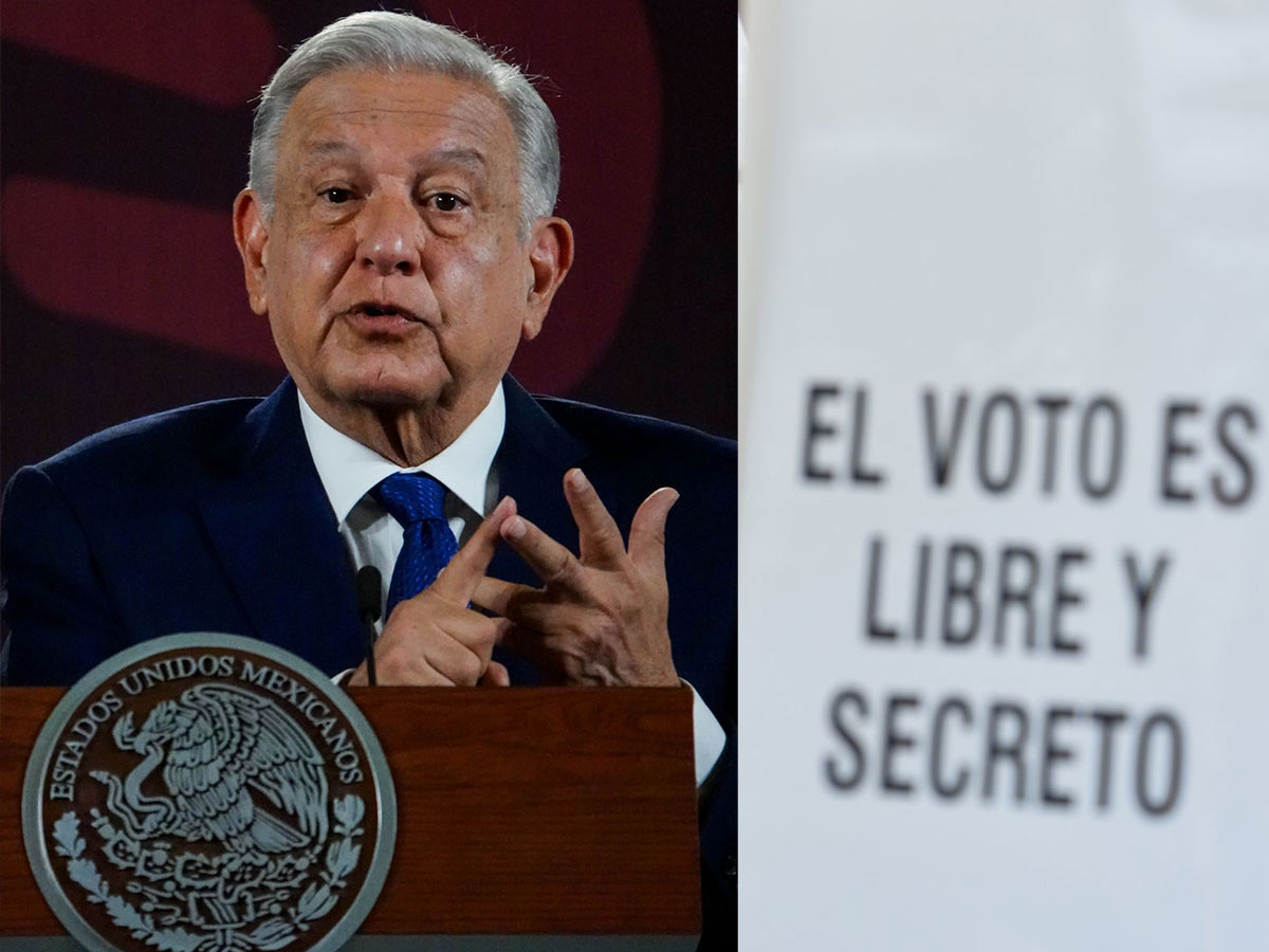 lópez obrador llama a que elecciones del 2 de junio sean limpias y libres; 'no al fraude', dice